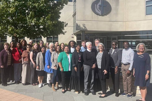 GCSRW Board of Directors met at Wespath for its Organizing Meeting Oct. 9-11, 2024. Photo by Crystal Caviness