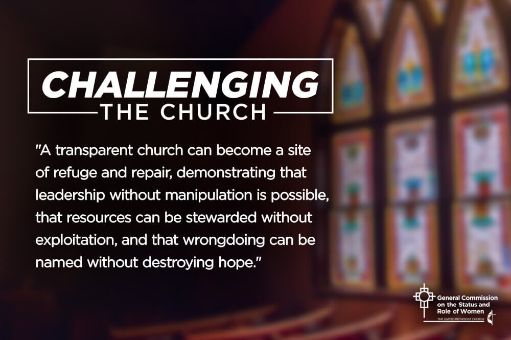 Challenging The Church image provided by GCSRW.
