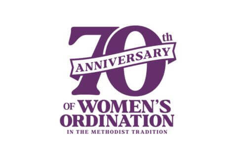70th Anniversary of Women's Ordination resource card logo provided by GCSRW.