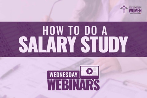 Salary Study graphic provided by GCSRW