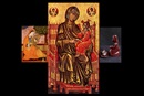 virgin-mary-triptych The image of Mary, the mother of Jesus, has resonance around the world. From left, here are Persian, Byzantine and Kenyan depictions of the woman who has lessons for disciples today. Photo illustration by Kathleen Barry, United Methodist Communications