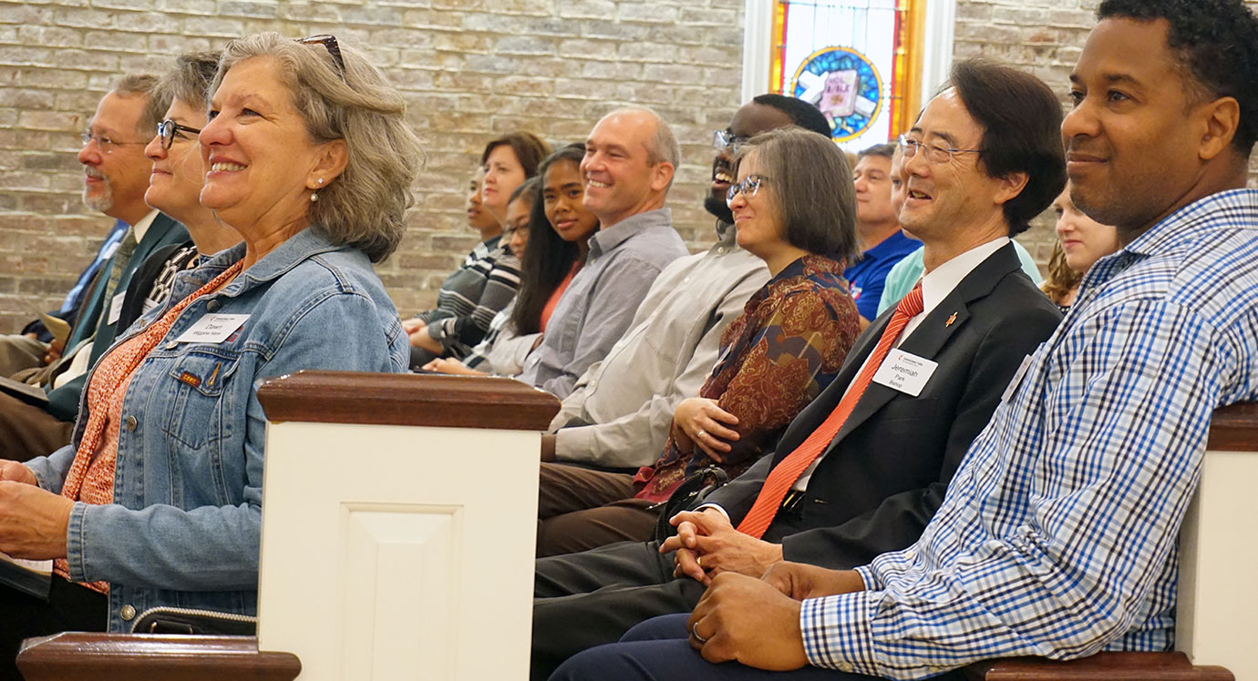 Connectional Table members worship together during their Fall meeting in Jacksonville, Fla.