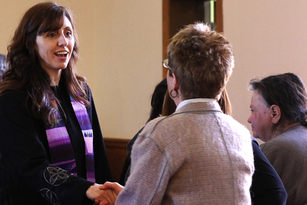 Welcoming your first female pastor or bishop or someone of a different ethnicity is new for everyone. Remember that your pastor or bishop has been sent to lead you.