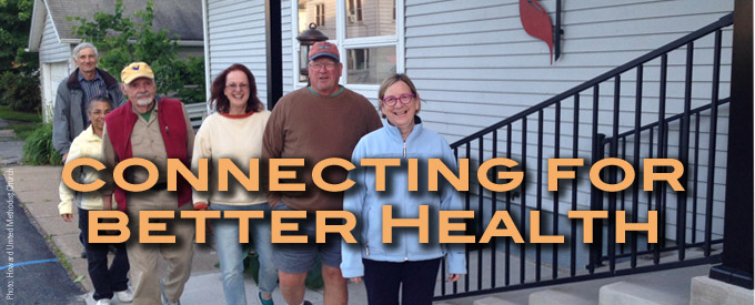 Some of the 25 participants in the Howard United Methodist Church walking program. Howard UMC is among the first churches to sign onto the 10,000 Church Challenge of the Abundant Health: Our Promise to Children. Photo: Howard United Methodist Church