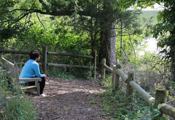 Photo illustration by Ronny Perry, United Methodist Communications  Taking time for introspection and reflection is an important element in making Lent more meaningful.