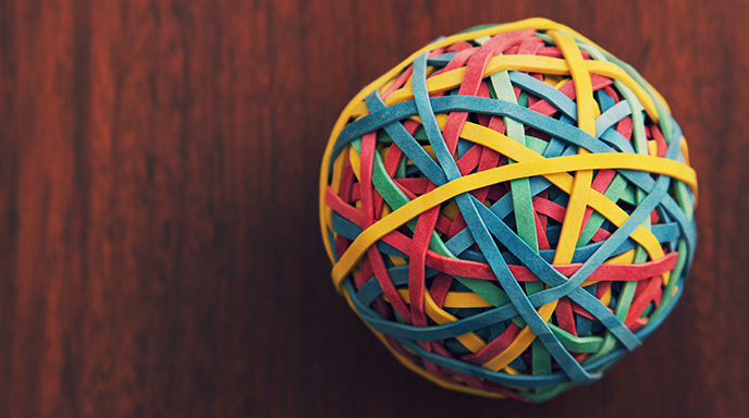 Effective Leadership - Rubberband Ball