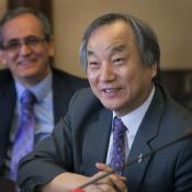 Bishop Hee-Soo Jung is passionate about bringing people together. Photo by Mike DuBose, United Methodist Communications.