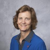 Bishop Laurie Haller started her service to the church as an organist.  Photo courtesy Iowa Conference of The United Methodist Church.