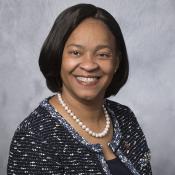 Bishop Lewis is the 14th pastor in her family. Photo courtesy the Council of Bishops. Bishop Lewis serves the Richmond Episcopal Area of The United Methodist Church. Photo courtesy the Council of Bishops.