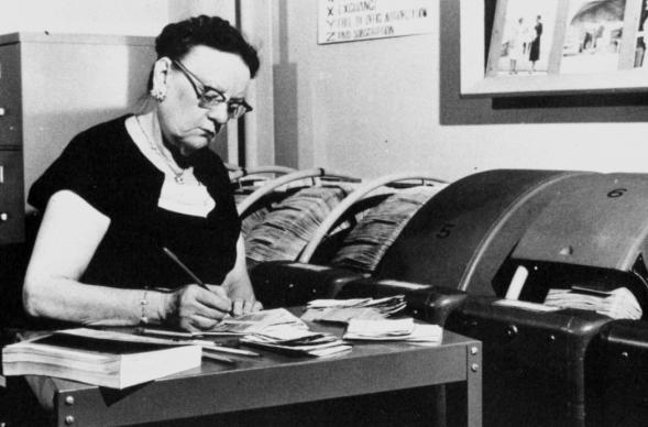 Ethel Hintz headed the team responsible for the circulation records and files of "The Methodist Story," a precursor to "Interpreter." The publication was in print from 1957 until 1969.