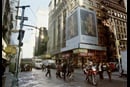 A 45-foot-high billboard in the Wall Street district of Manhattan was erected in November 2001, just two blocks from ground zero, to offer passersby a word of encouragement from United Methodists.