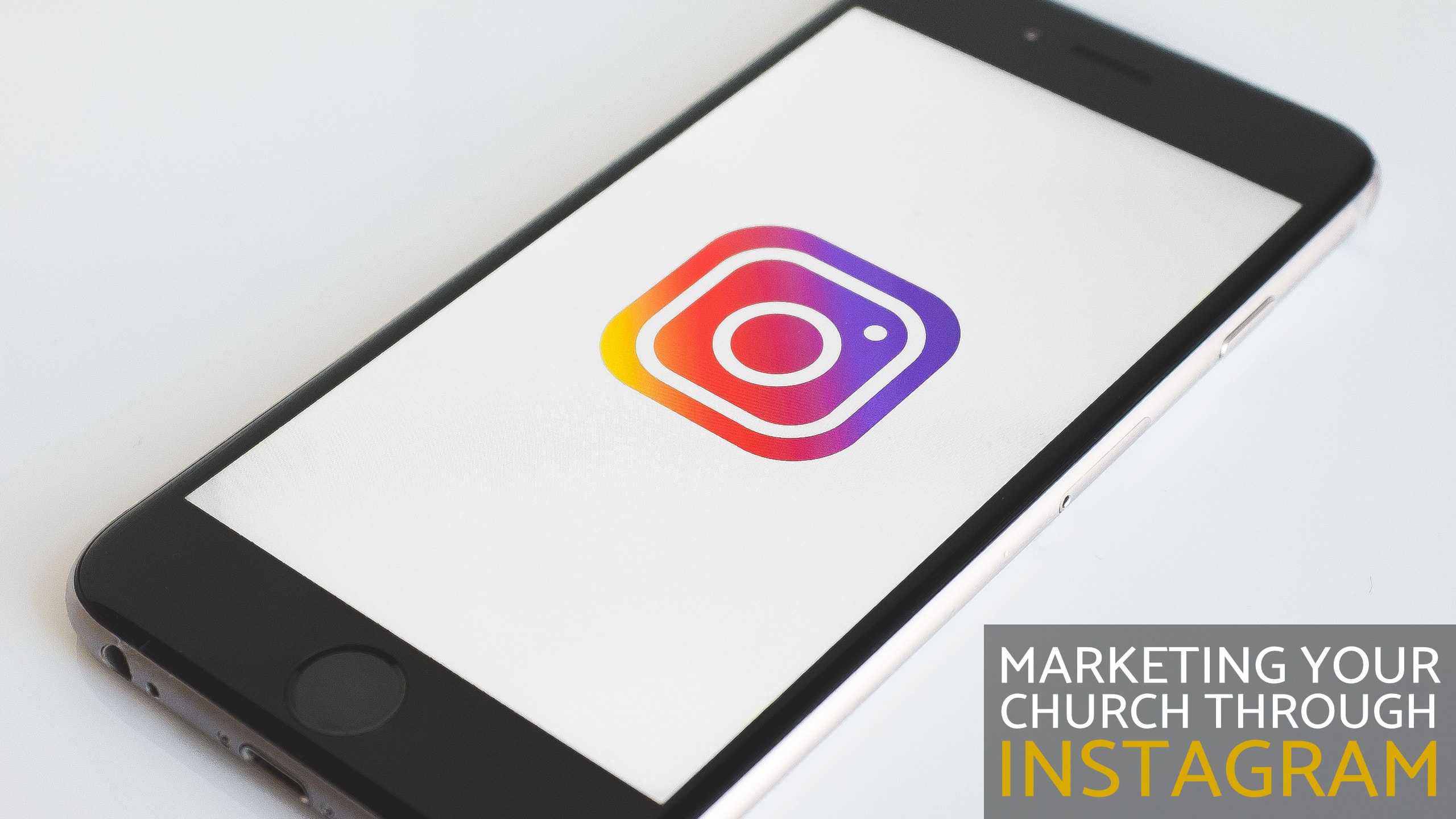 MYCOM podcast: Marketing your church through Instagram. Instagram image by NeONBRAND, Unsplash.com.