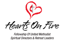 Logo for Hearts On Fire! Fellowship United Methodist Spiritual Directors and Retreat Leaders.