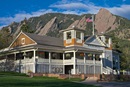 Image of the Dining Hall at Colorado Chautauqua National Historic Landmark. Photo by Jonathan B. Auerbach.