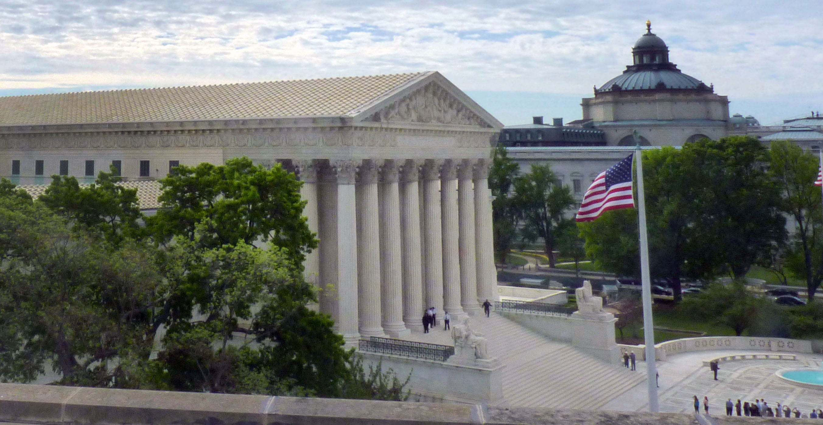 Image of the U.S. Supreme Court building in Washington, D.C. Photo by Clayton Childers, United Methodist Board of Church and Society.