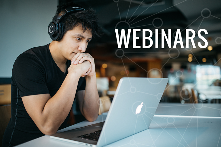 Learn about our upcoming webinar offerings for church leaders. Image by Wes Hicks, Unsplash. Photo illustration by Cindy Caldwell, United Methodist Communications.