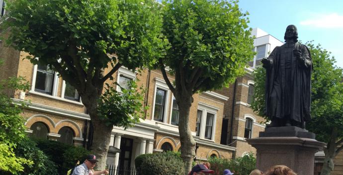   Photo by Joe Iovino, United Methodist Communications  John Wesley’s heart was strangely warmed during a period of seeking God. We too can prepare ourselves to hear God speaking to us.