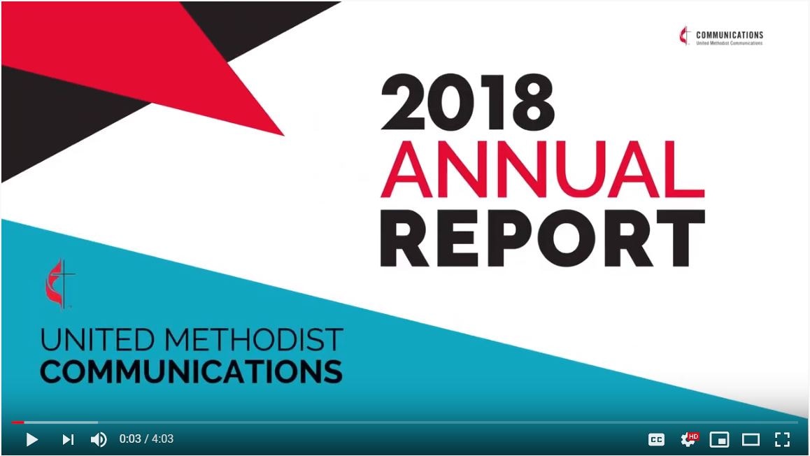 2018 Annual Report from United Methodist Communications
