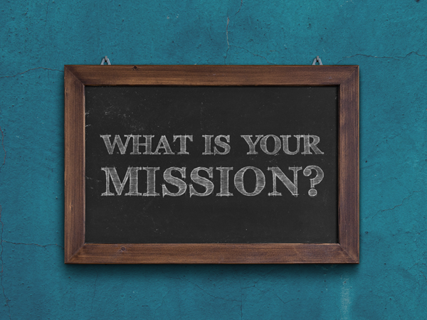 Defining what is important creates focus and alignment for each staff member and volunteer. It helps people define the most important actions and how to measure if a ministry is working or not. Chalkboard mockup from GraphicsFuel.com; blue background photo by Tim Mossholder, Pexels.