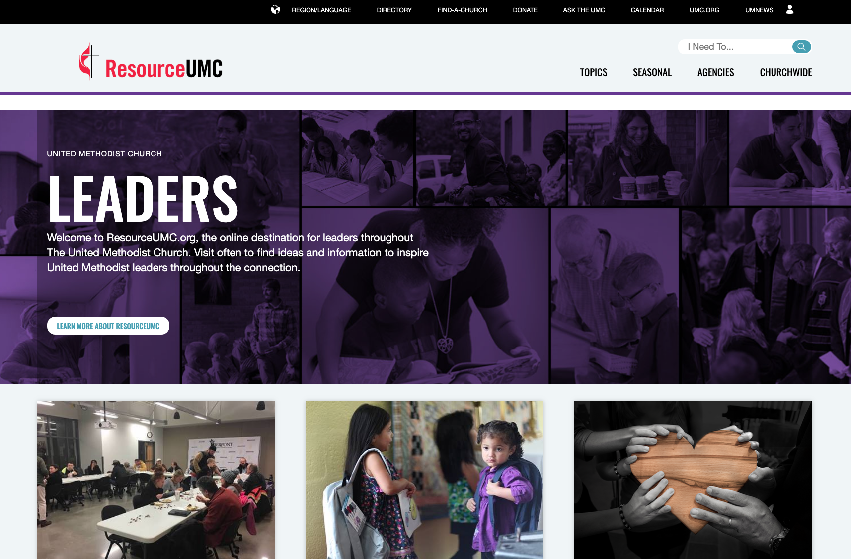 United Methodist Communications has launched ResourceUMC.org, a new leadership-focused website developed as a centralized portal to equip leaders across the globe with helpful information, tools and multilingual assets.