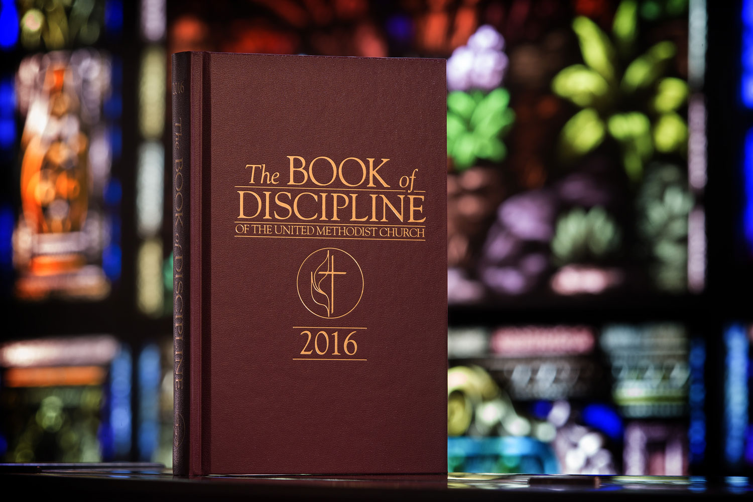 The United Methodist Book of Discipline serves as a guide for members and churches. Photo by Mike DuBose, United Methodist Communications.