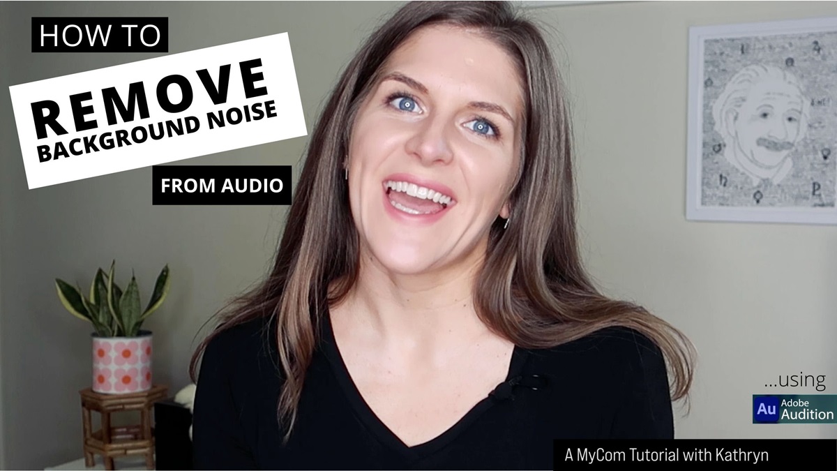 How to remove background noise from audio