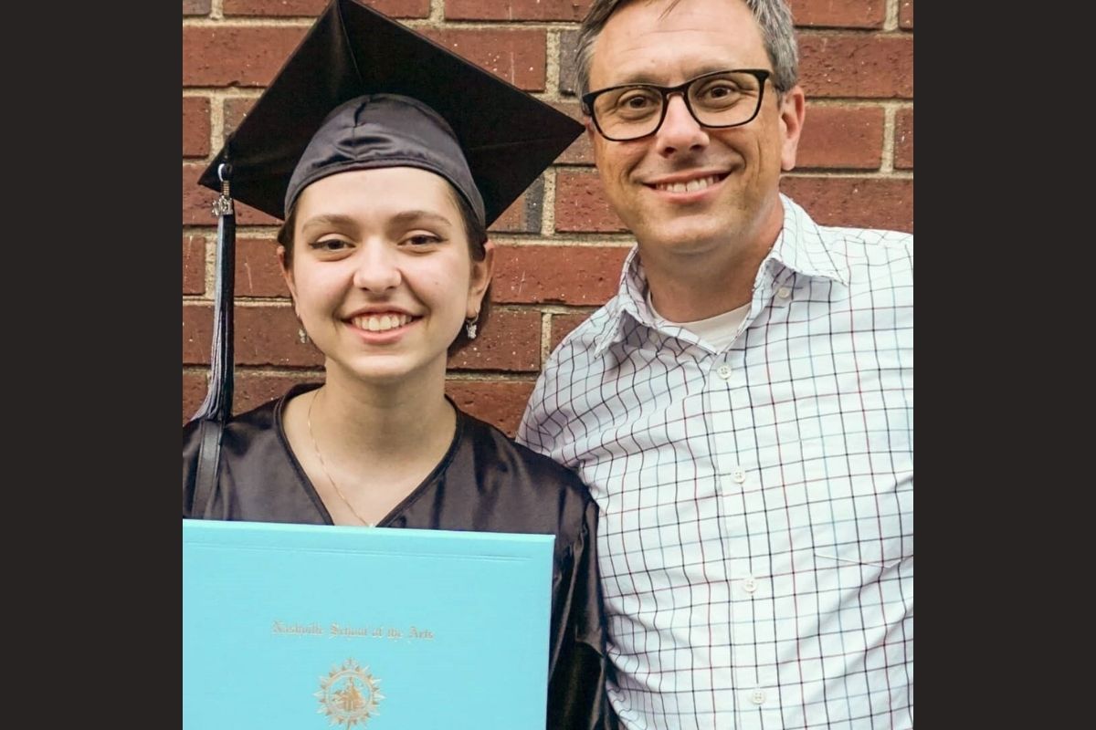 John Haney's daughter Maren graduated from the Nashville School of the Arts and will be attending University of Tennessee, Chattanooga in the fall. (Photo provided by John Haney.)