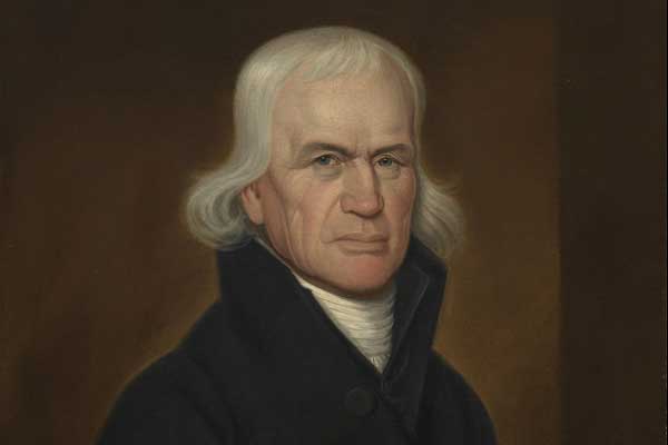 Francis Asbury - he perhaps looks more fierce than he really was.