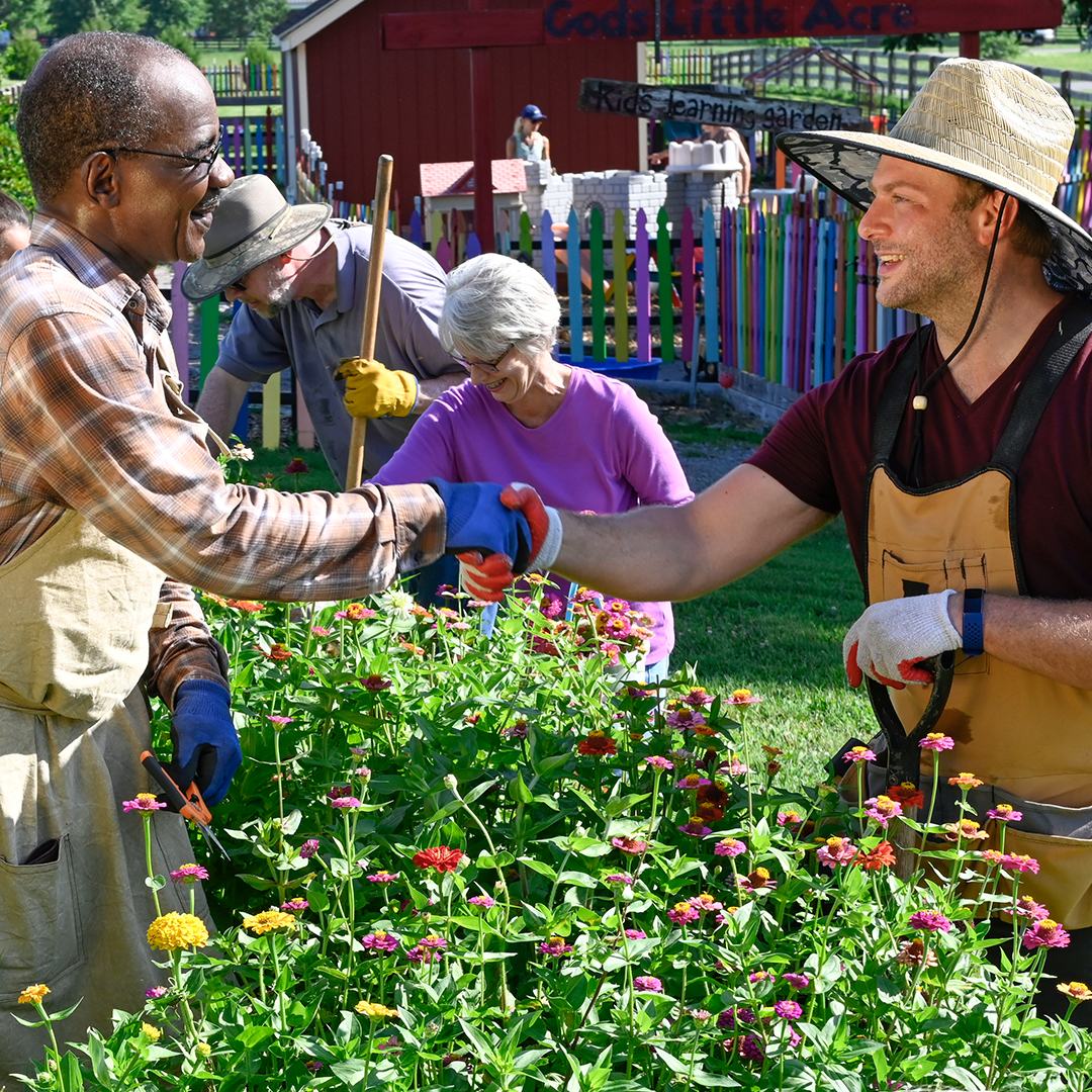 Back to Church 2021 Campaign social media graphic: Gardeners