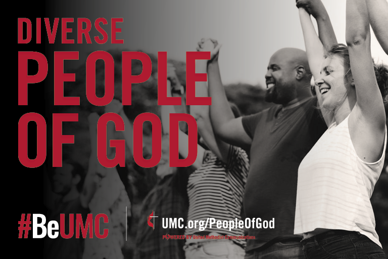 The People of God campaign celebrates the core values that connect the people of The United Methodist Church. We are faithful, missional, committed, spirit-filled, deeply rooted, connected, resilient, justice-seeking and diverse people of God. We are a diverse people. Though one body, we continue to celebrate individuality and cultural identity.
