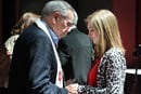 Bishops made themselves available to pray with attendees during breaks at General Conference 2016. Photo by Kathleen Barry, United Methodist Communications.