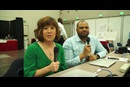 Church communicators give a backstage report about General Conference 2016 in Portland, OR. Video image courtesy of United Methodist Communications.