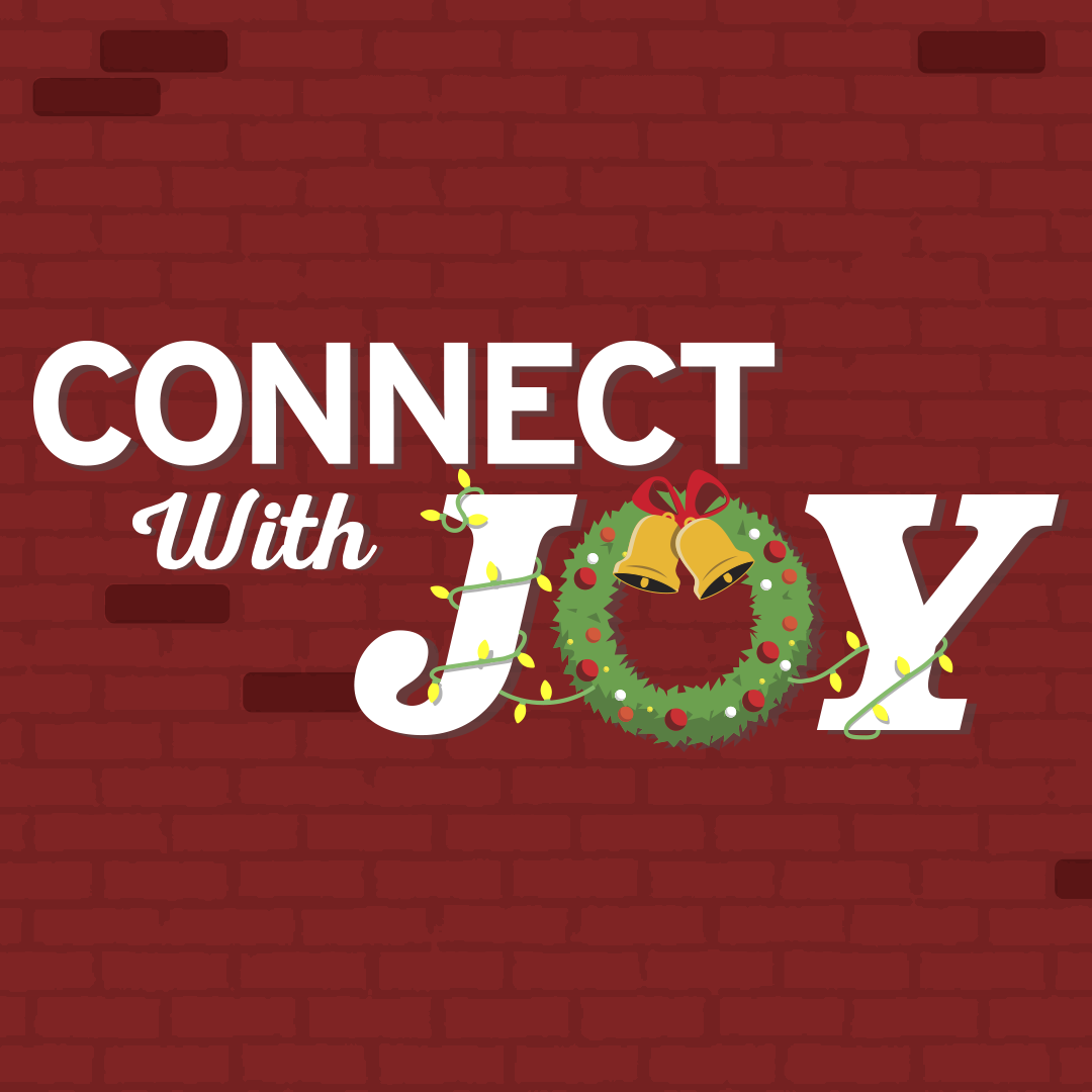 Connect with Joy image from the 2021 Advent national advertising campaign. 