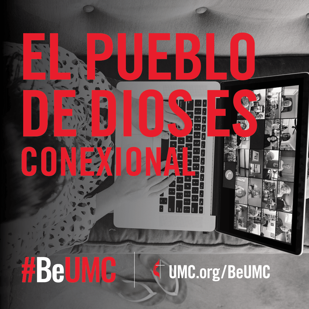 Members around the world share a vital mission and core beliefs. The #BeUMC campaign reminds us of who we are at our best — the spirit-filled, resilient, connected, missional, faithful, diverse, deeply rooted, committed, disciple-making, Jesus-seeking, generous, justice-seeking, world-changing people of God called The United Methodist Church. Social media, Spanish. 