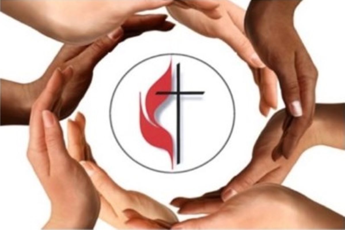 UMC Cross and Hands image. Courtesy of the Council of Bishops.