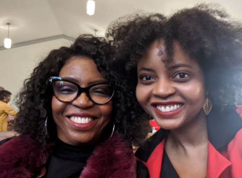 Linda Gadson (mother) and the Rev. Telley Lynette Gadson (daughter)