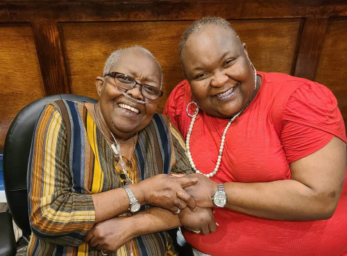 Allyson F. Smith (mother and the Rev. Linda Pearson Smith (daughter)