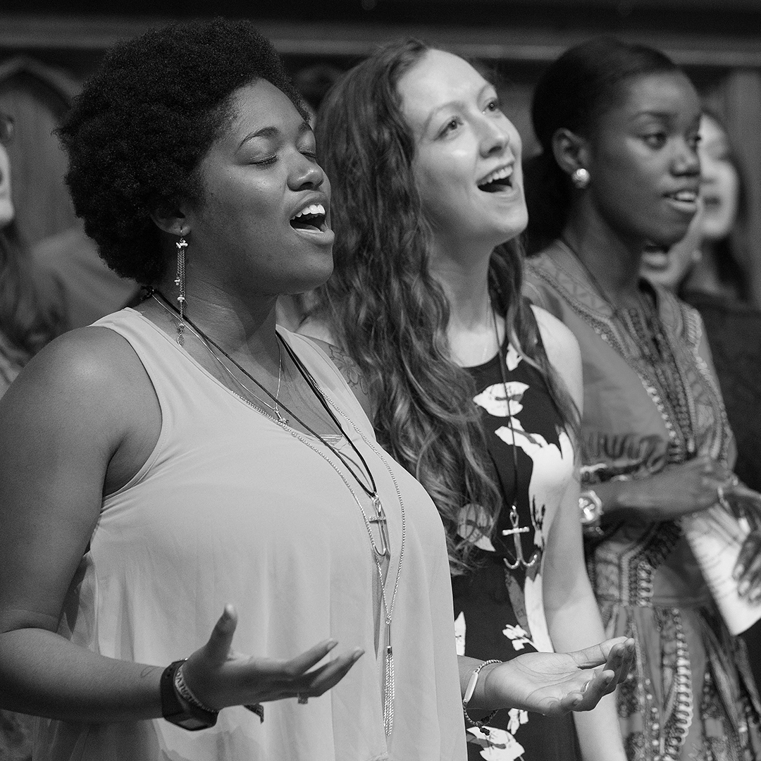 The #BeUMC campaign reminds us of who we are at our best. As people of God called The United Methodist Church, we’re faithful followers of Jesus seeking to make the world a better place. Grace-filled (praise), design asset (background image).