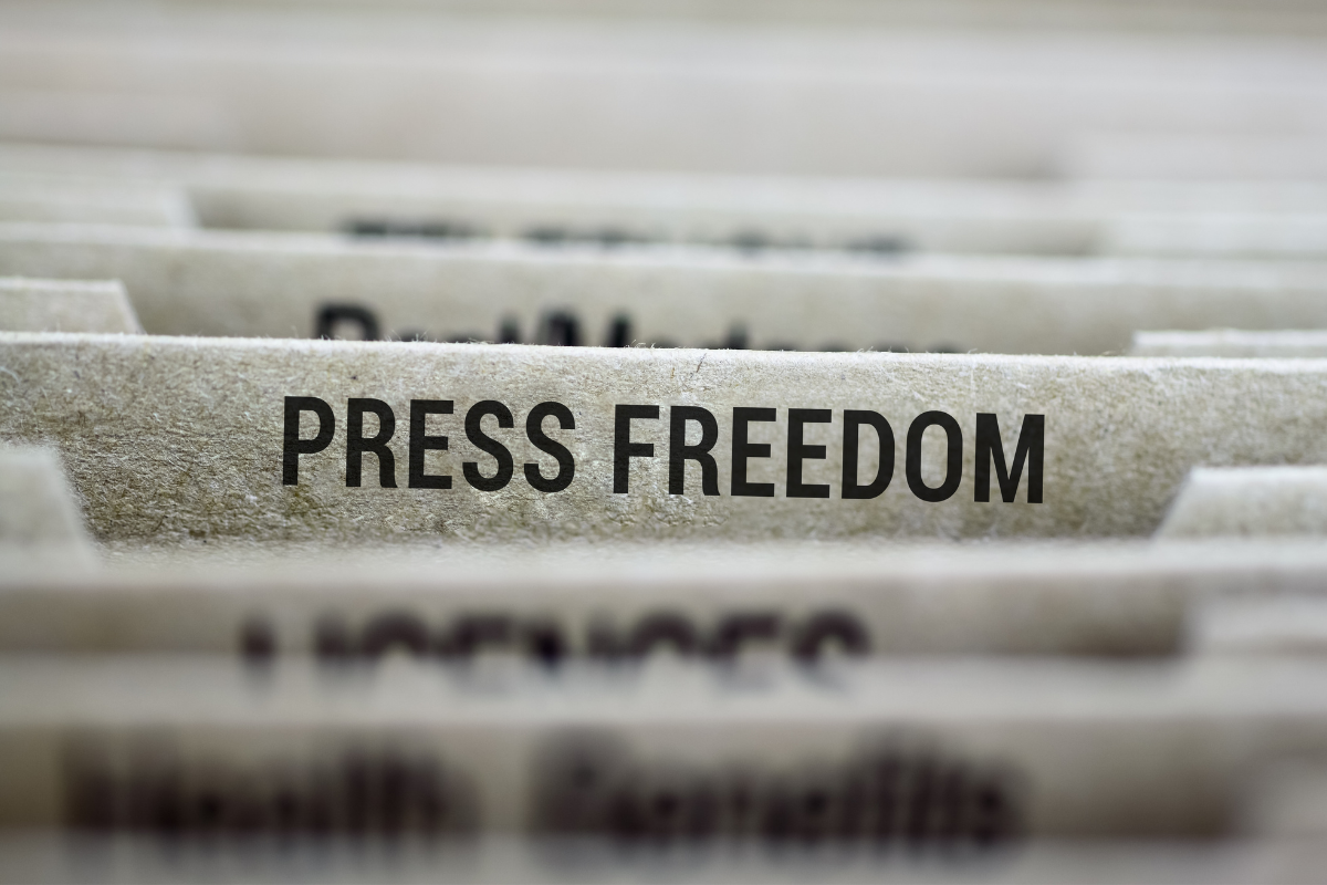 World Press Freedom Day is Tuesday, May 3, 2022. Photo provided by Canva.