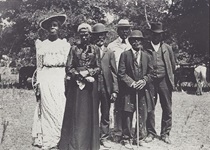 Juneteenth Emancipation Day Celebration, June 19, 1900, Texas. Public domain photo via Wikimedia Commons.