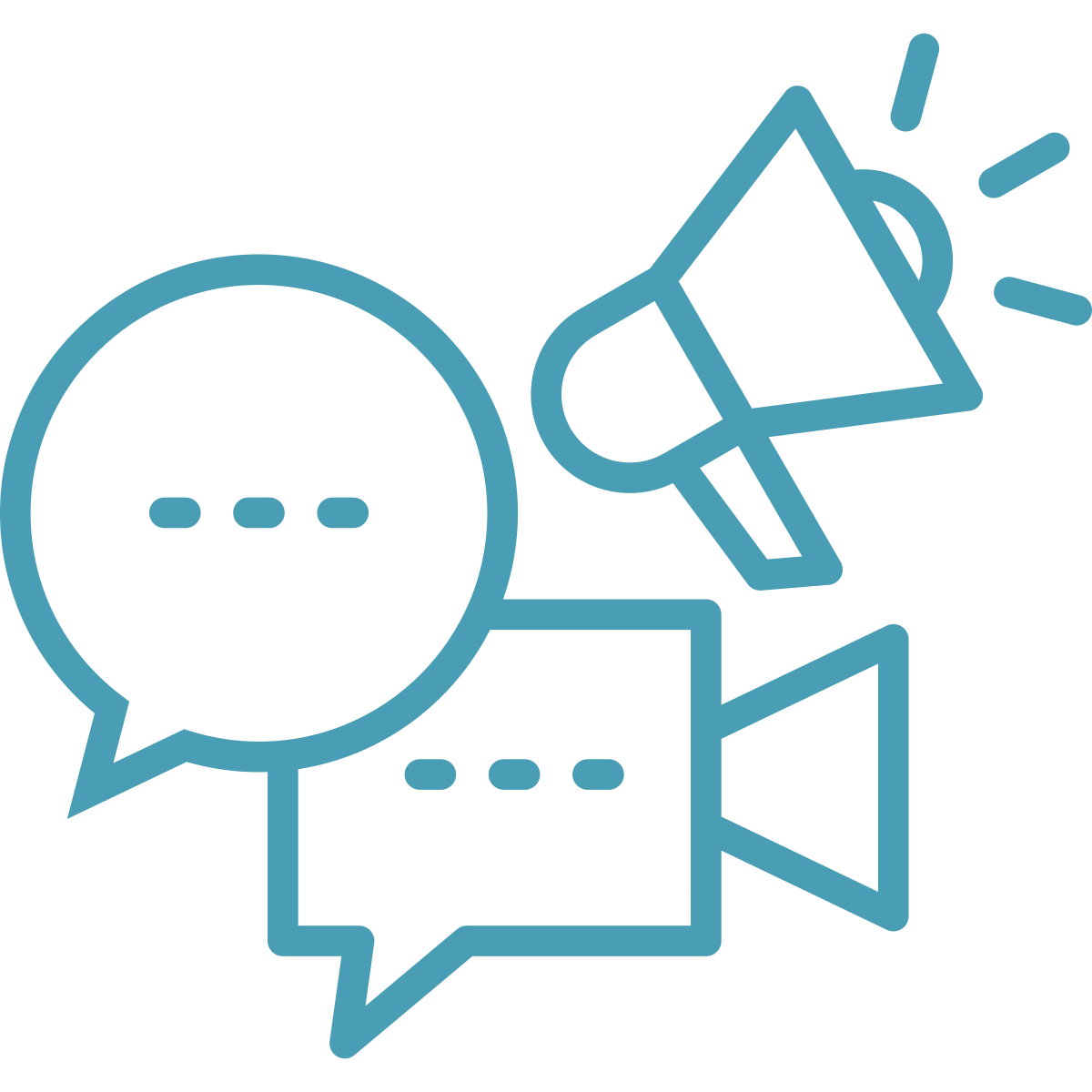Tell your story by providing answers to important questions that attendees or visitors might have, connecting them with your leaders, and shedding light on your church’s gifts and emphases. Icon from NounProject.com