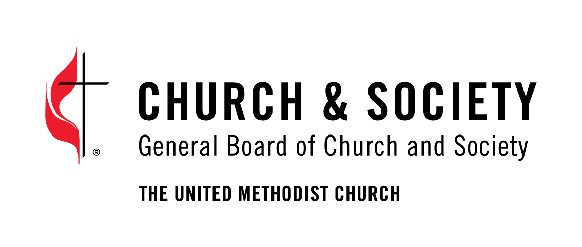 The United Methodist Board of Church and Society logo, color.