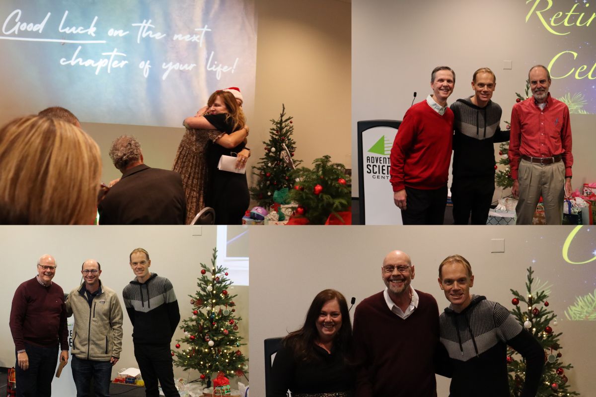 Diane Degnan, Mike DuBose, Dan Hoag and Harry Leake were celebrated as they prepare to enter retirement.