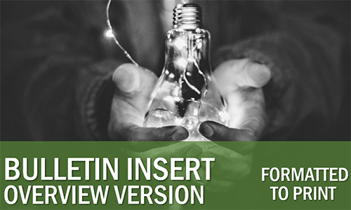 2023 Generosity Bulletin Insert