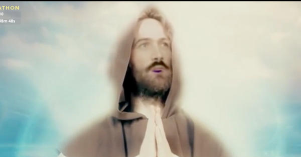 사진: 인공지능 예수, 트취쳐 스크린샷.