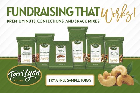 Terri Lynn Fundraising offers premium nuts, confections and snack mixes that will keep your supporters coming back for more. Image courtesy of Terri Lynn Fundraising. Image courtesy of Terri Lynn Fundraising.