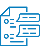 Introductory explanation icon. Icon from NounProject.com. 
