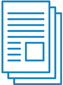 Finalized documents icon. Icon from NounProject.com. 