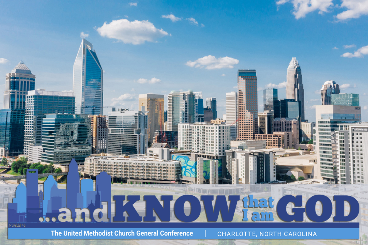 The next General Conference is scheduled April 23-May 3, 2024, in Charlotte, N.C. The United Methodist Church’s top lawmaking body, long delayed by COVID, will see multiple options for the church’s future when it meets next year. But preparing all the legislation for delegates’ review takes months. Image courtesy of charlottesgotalot.com.