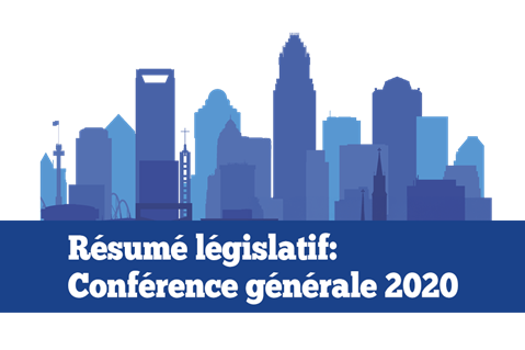 Résumé législatif : Conférence Générale 2020 Major-legislation-image-3x2-FR